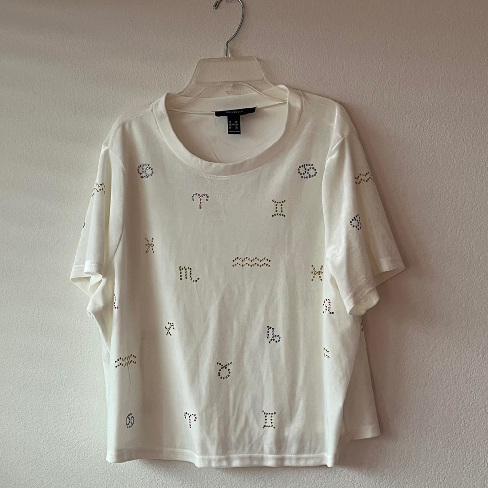 Astrology Rhinestone Shirt